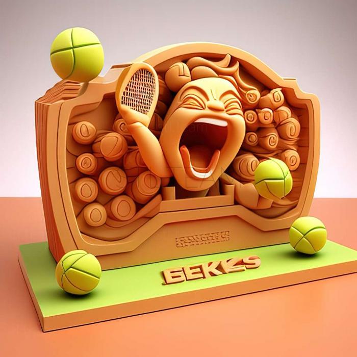 3D модель Гра SEGA Superstars Tennis (STL)